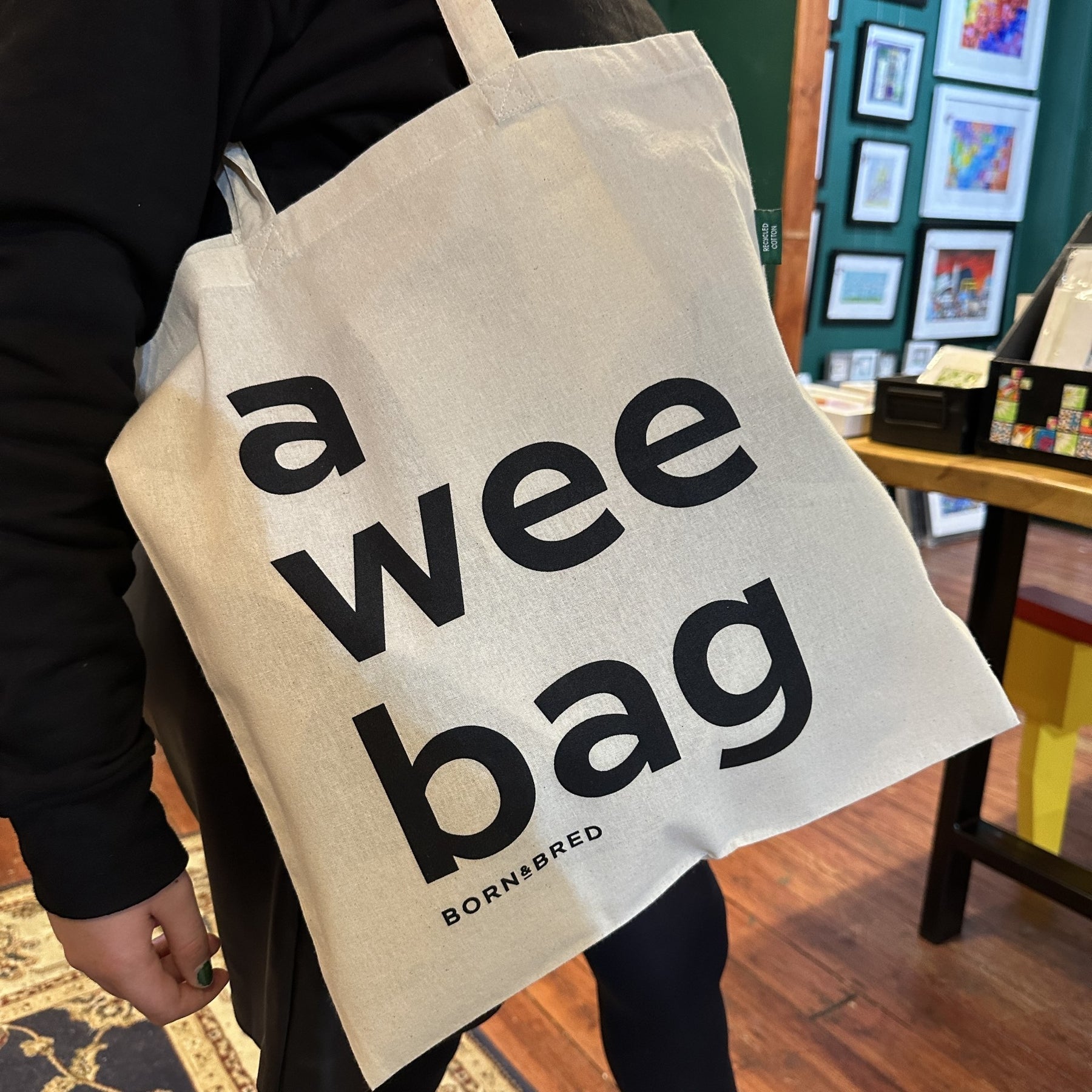 A Wee Bag Tote Bag - Erne Deals