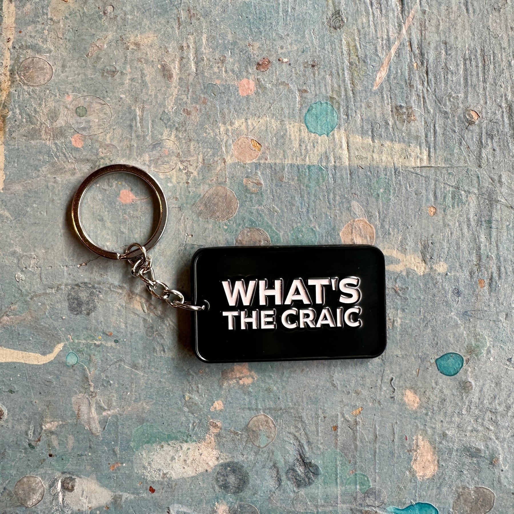 What's The Craic Keyring - Erne Deals